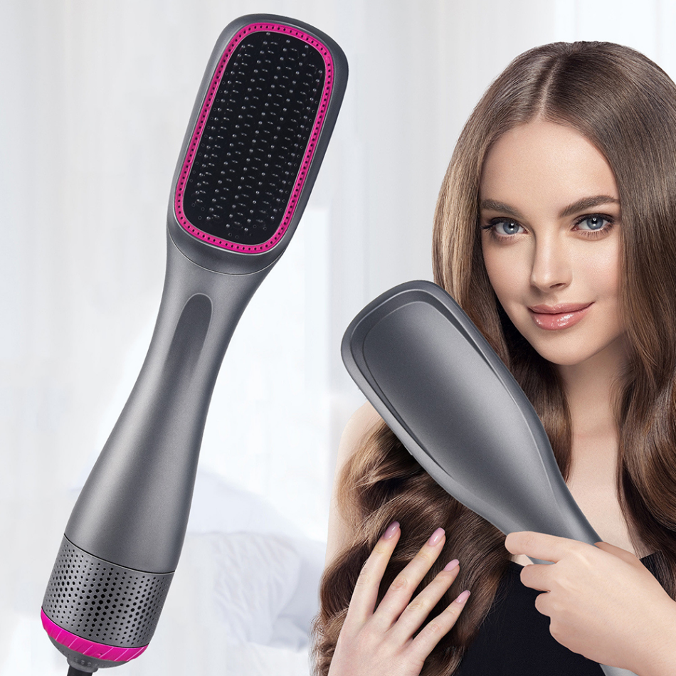 ⁦مشط ومجفف الشعر بالهواء الساخن 3 في 1 - 3 in 1 Hot Air Brush⁩ - الصورة ⁦2⁩